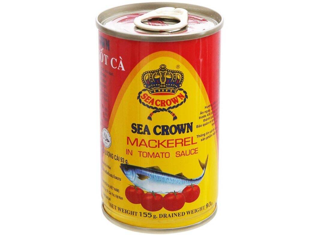 COMBO 5 HỘP CÁ SEACROWN THÁI LAN 155G