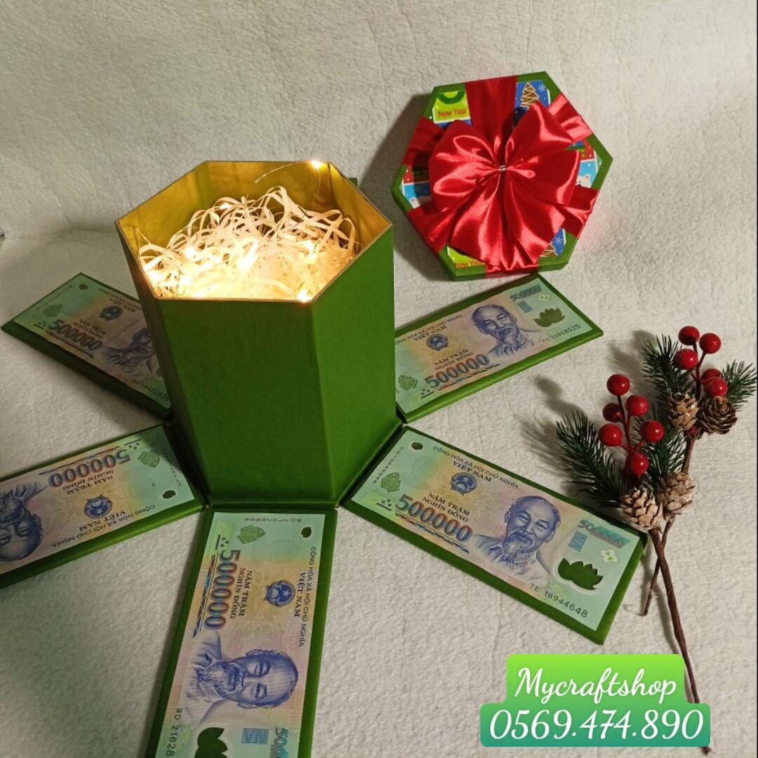 Hộp quà Giáng Sinh mẫu 4