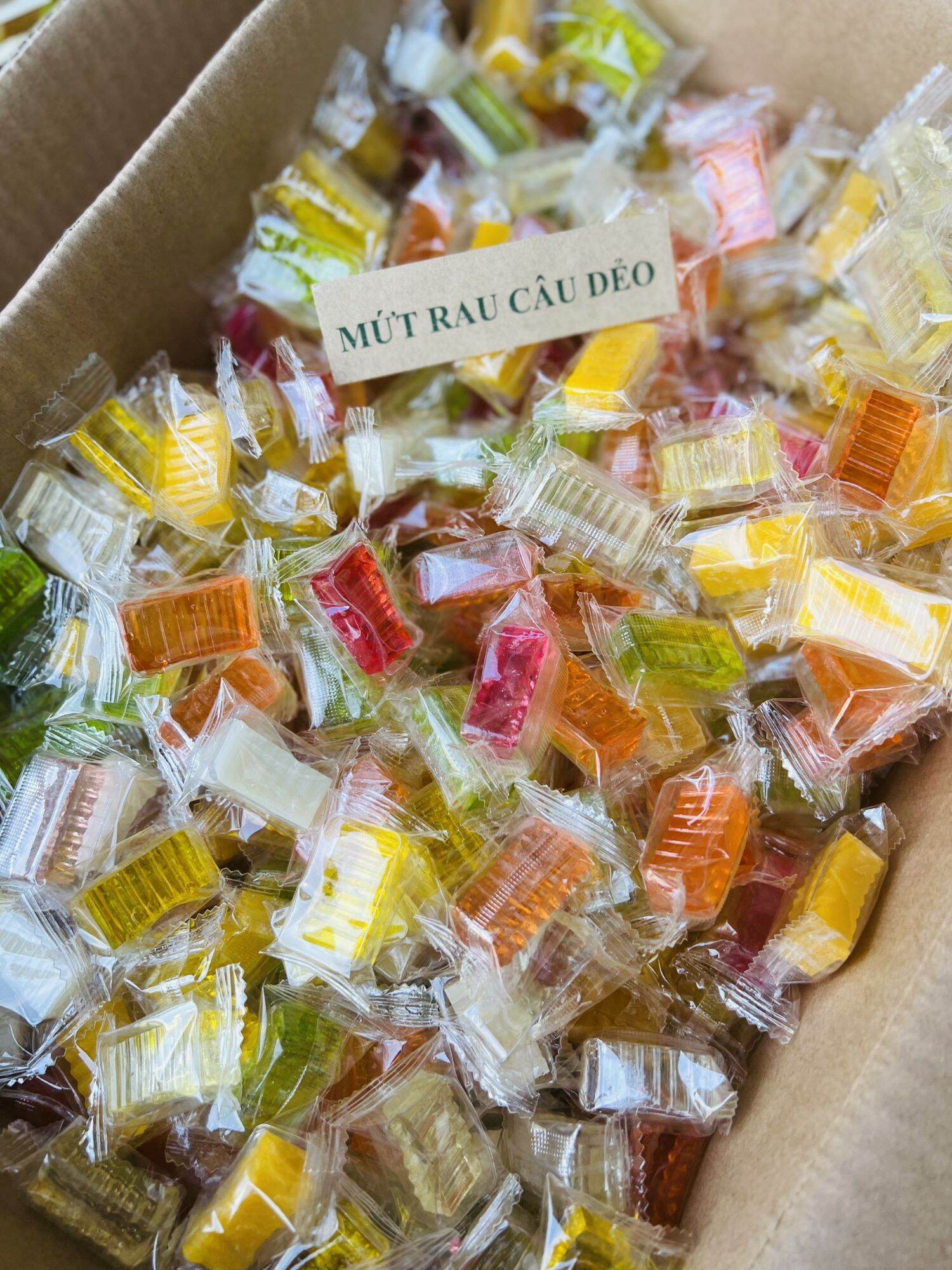 Mứt rau câu dẻo Kim Vân 500g [ Đặc Sản Tiền Giang]