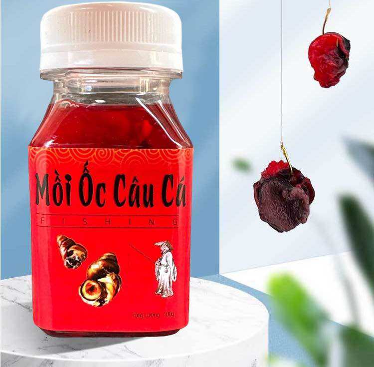 Mồi ốc câu cá trắm, chép, tráp