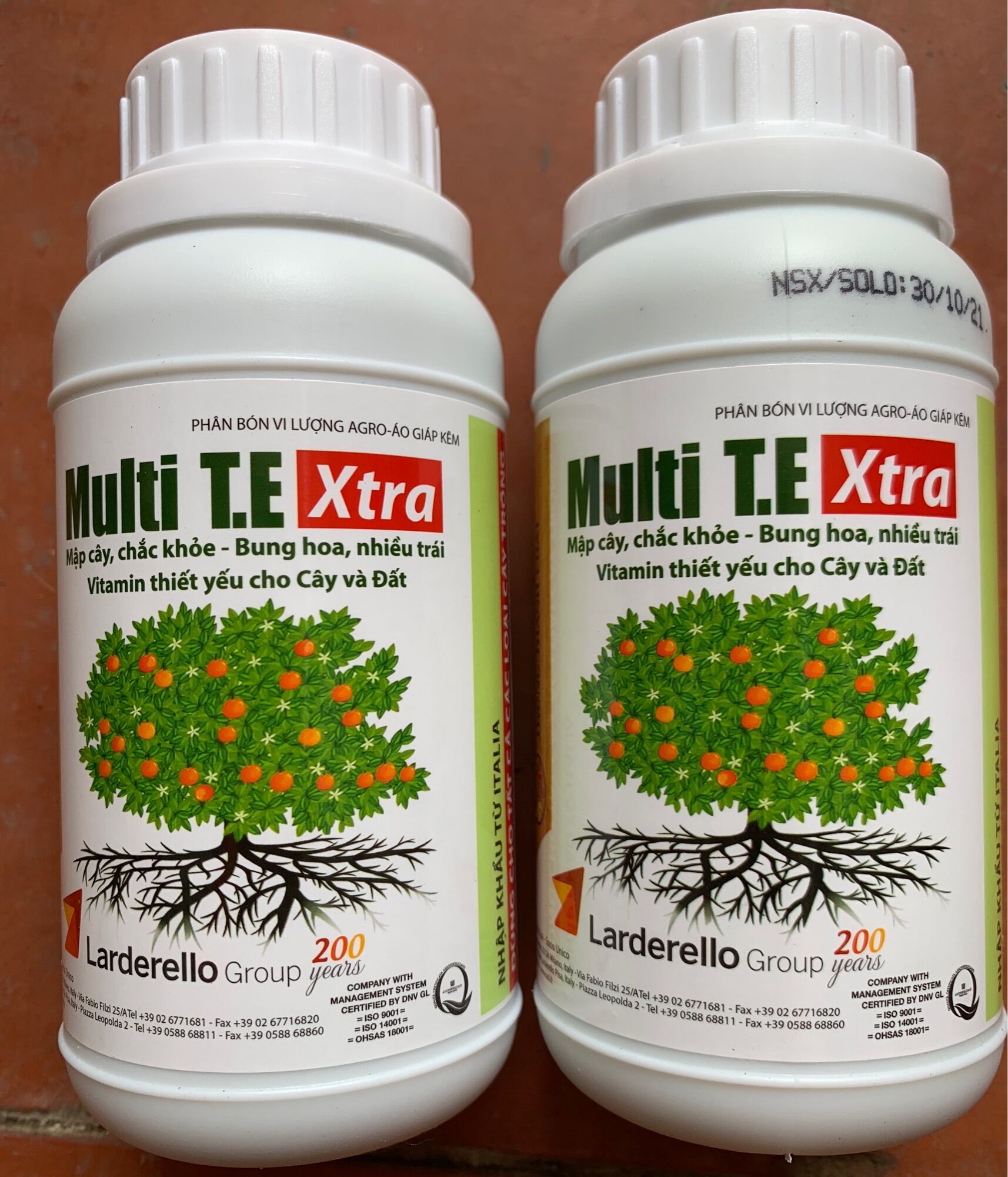 Multi TE xtra vitamin thiết yếu cho cây và đất chai 250ml