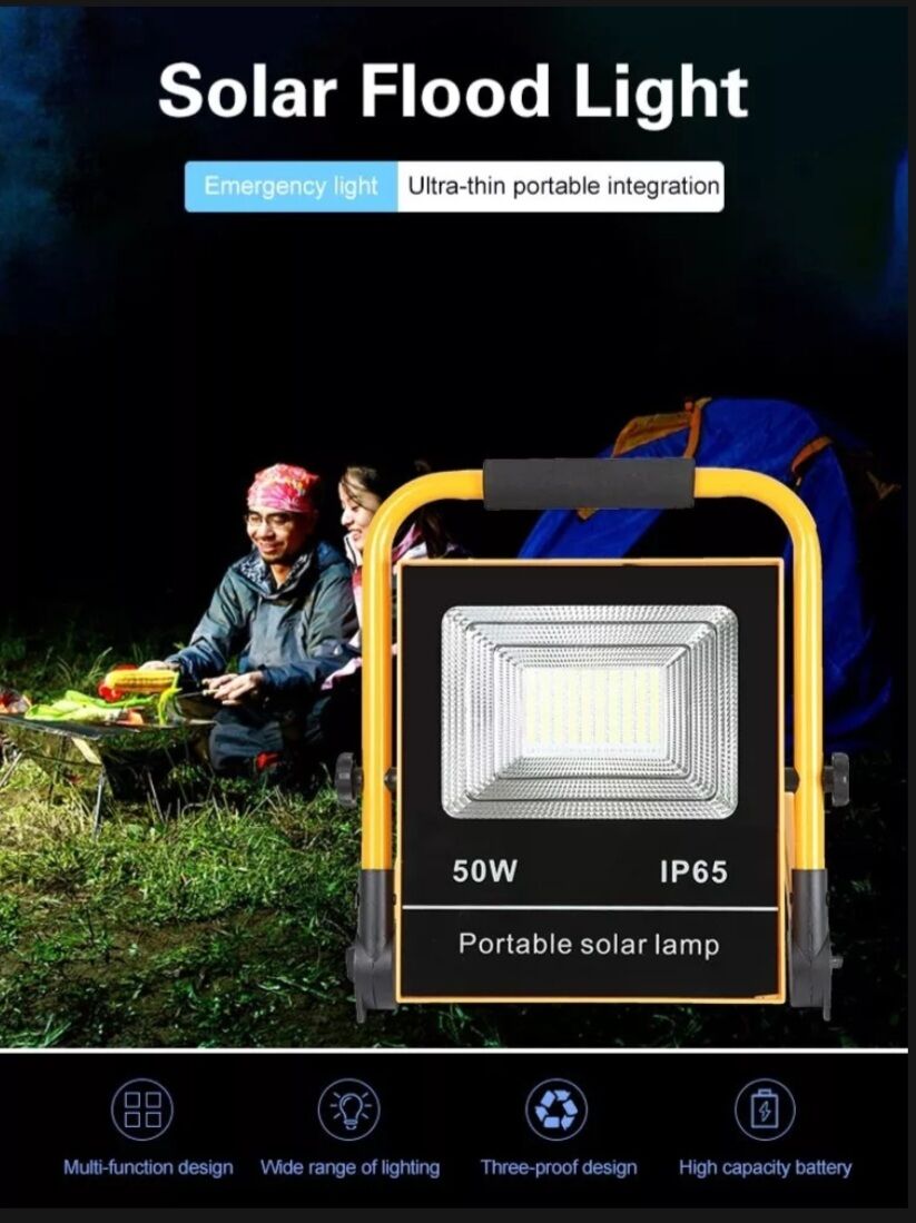 ĐÈN SẠC NĂNG LƯỢNG DI ĐỘNG 100W