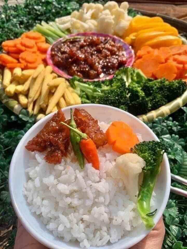 Mắm Ruốc Xào Thịt Siêu Ngon