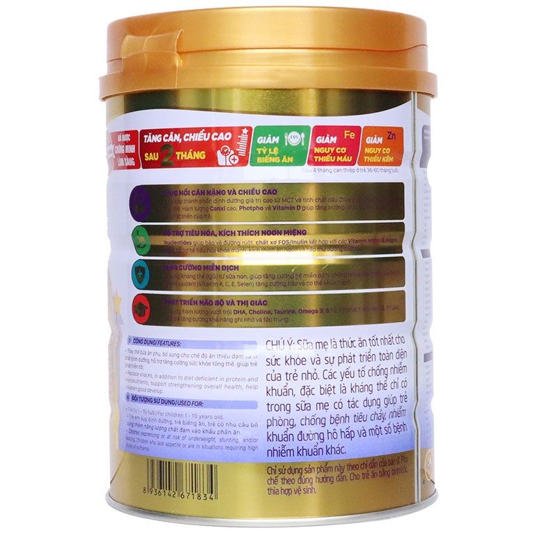 [ 100% SỮA TỐT  ] Sữa bột Care 100 Gold 900g ( Date Mới Nhất )