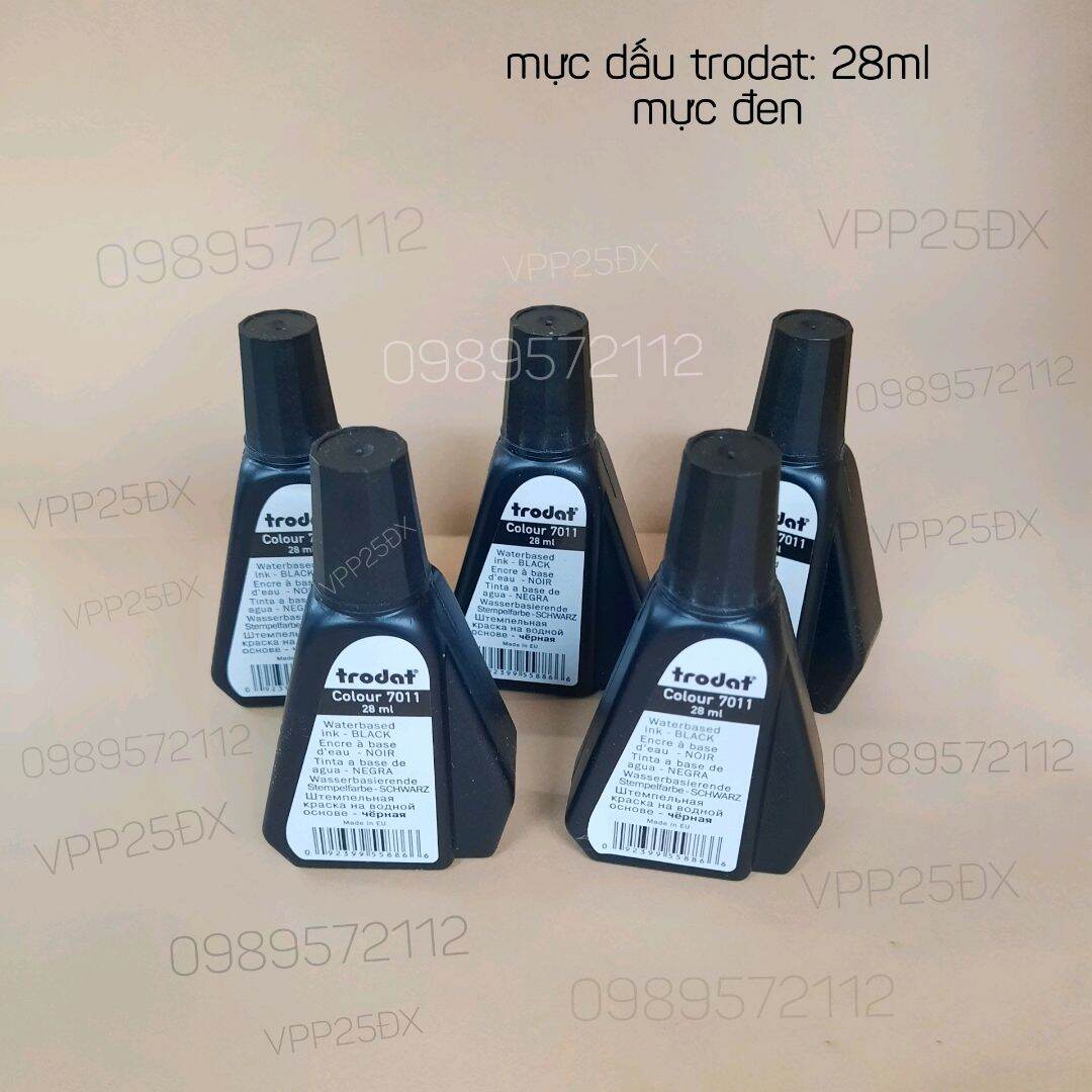 Mực dấu trodat 28ml (hàng chuẩn loại 1).