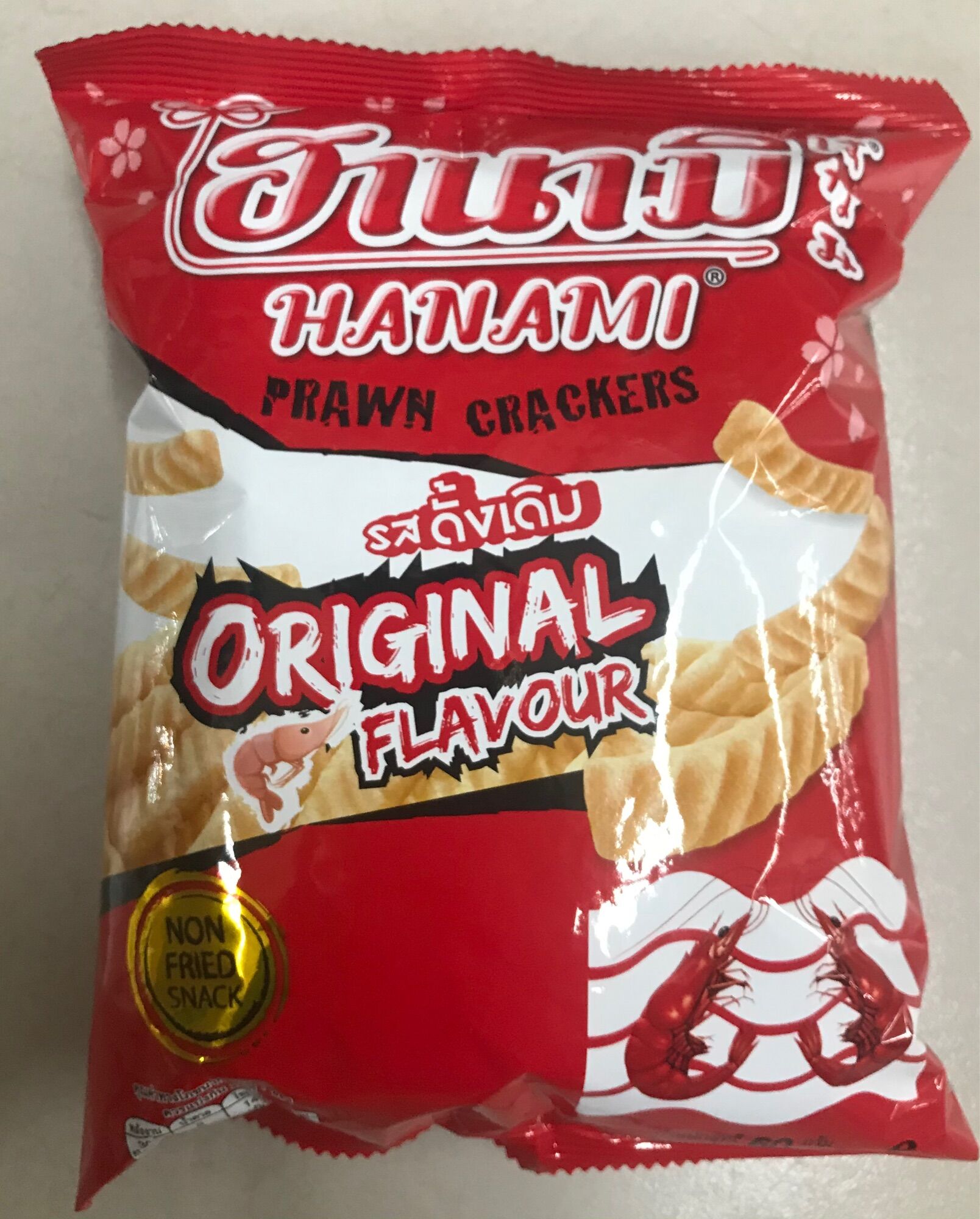 HANAMI Snack Tôm Thái Combo 6 gói / 52g