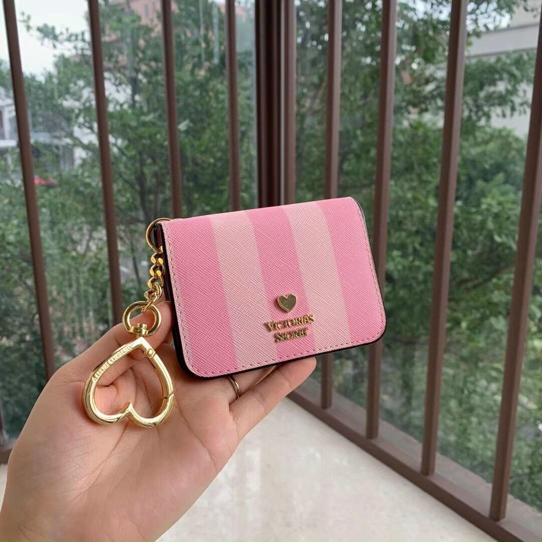 Ví card Holder Vic hồng