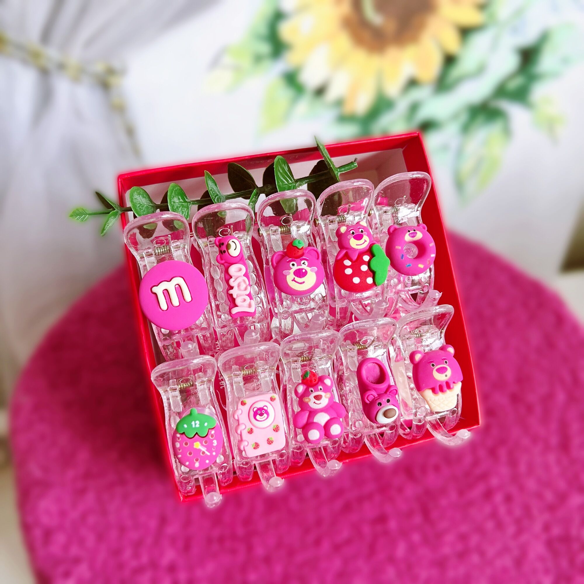 [GIÁ SỈ] SET 10 KẸP TÓC CÀNG CUA 3 RĂNG