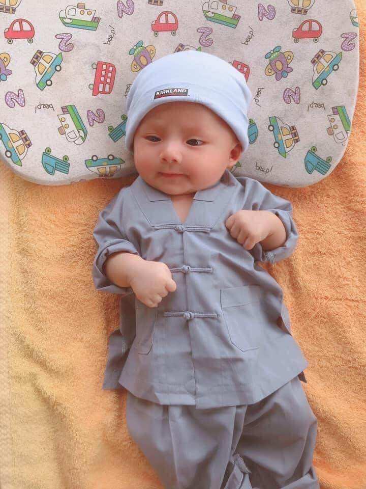 Đồ Lam Đi Chùa Cho Bé # La Hán # Đồ Bộ
