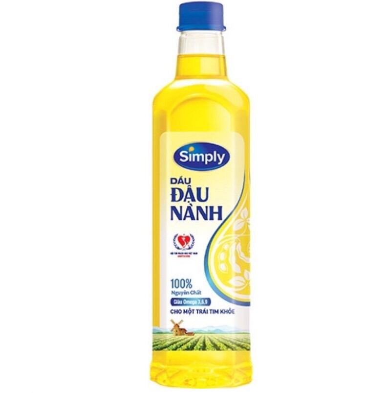 Dầu đậu nành Simply 1l