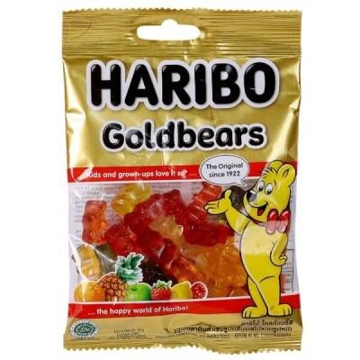 Haribo goldbears, happy Cola, Starmix, worms 80gr (full flavor) chip