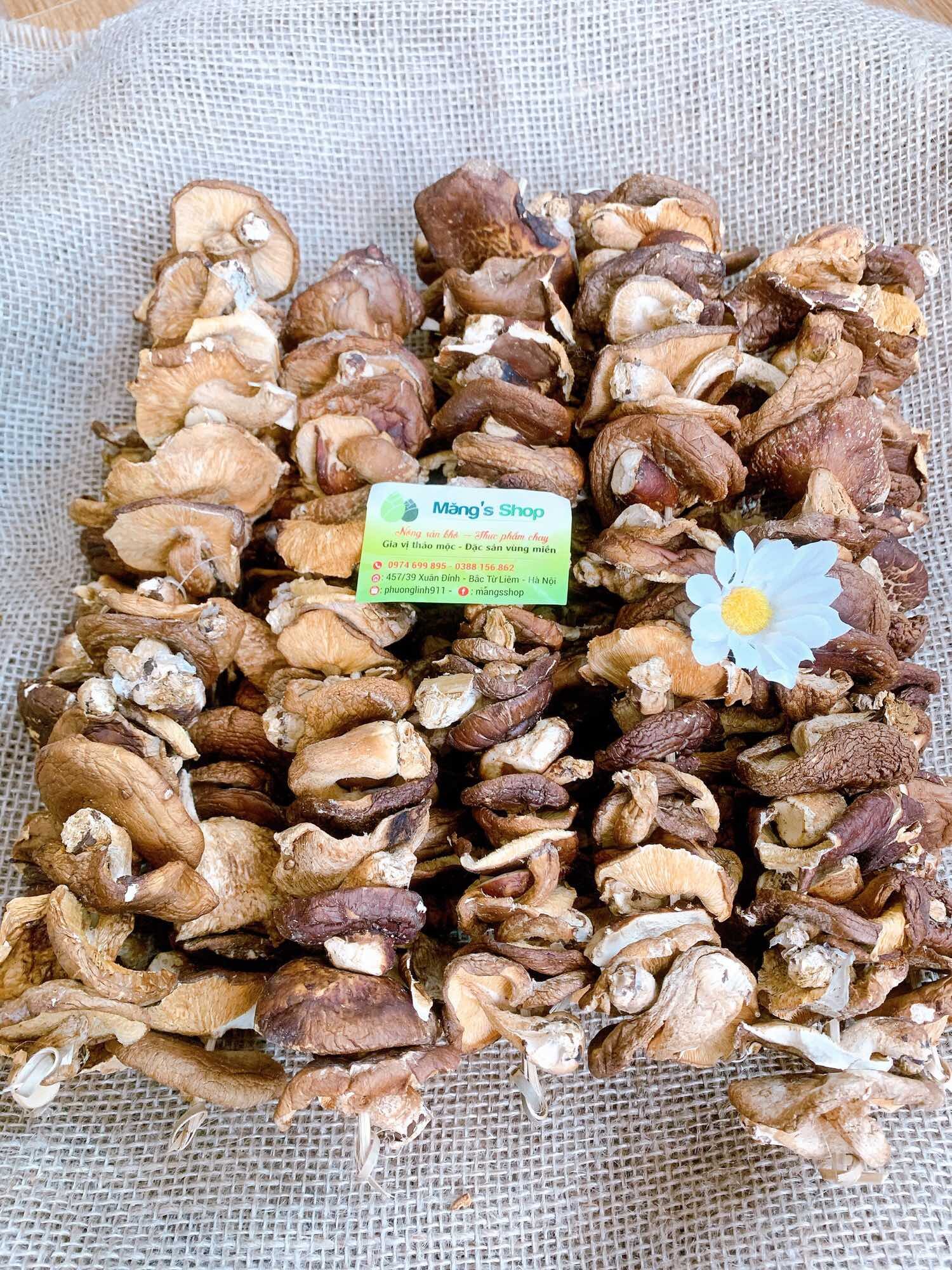100g nấm hương khô sapa loại 1: to - dày - thơm - trắng