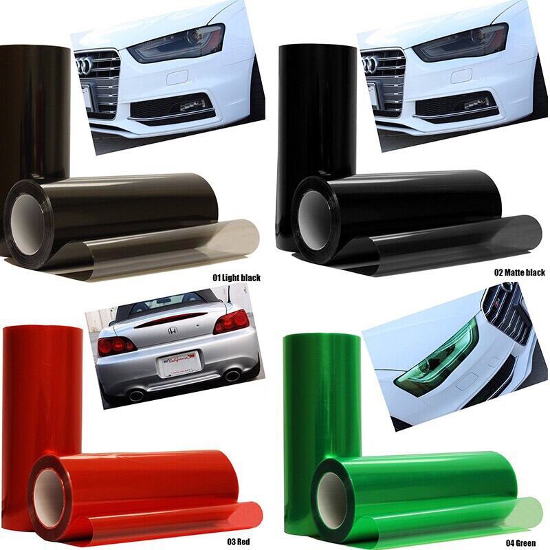 Đề can (decal) dán pha đèn (choá đèn)  màu ngọc trai