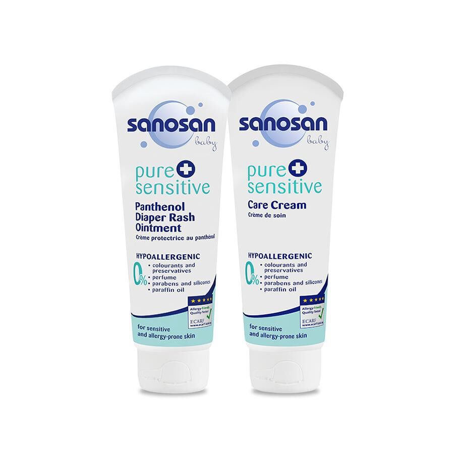 Kem dưỡng ẩm sanosan cho da nhạy cảm 100ml