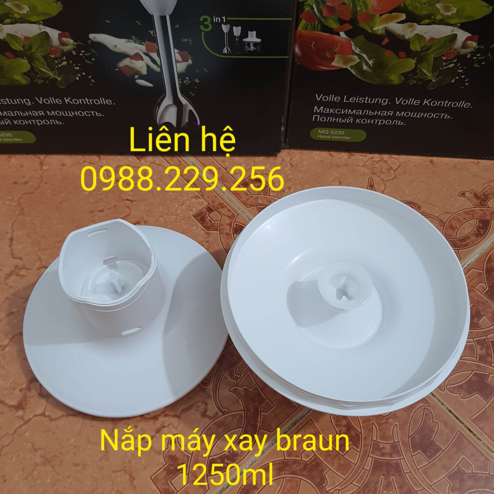 Nắp cối xay thịt braun 500ml/350ml/1200ml
