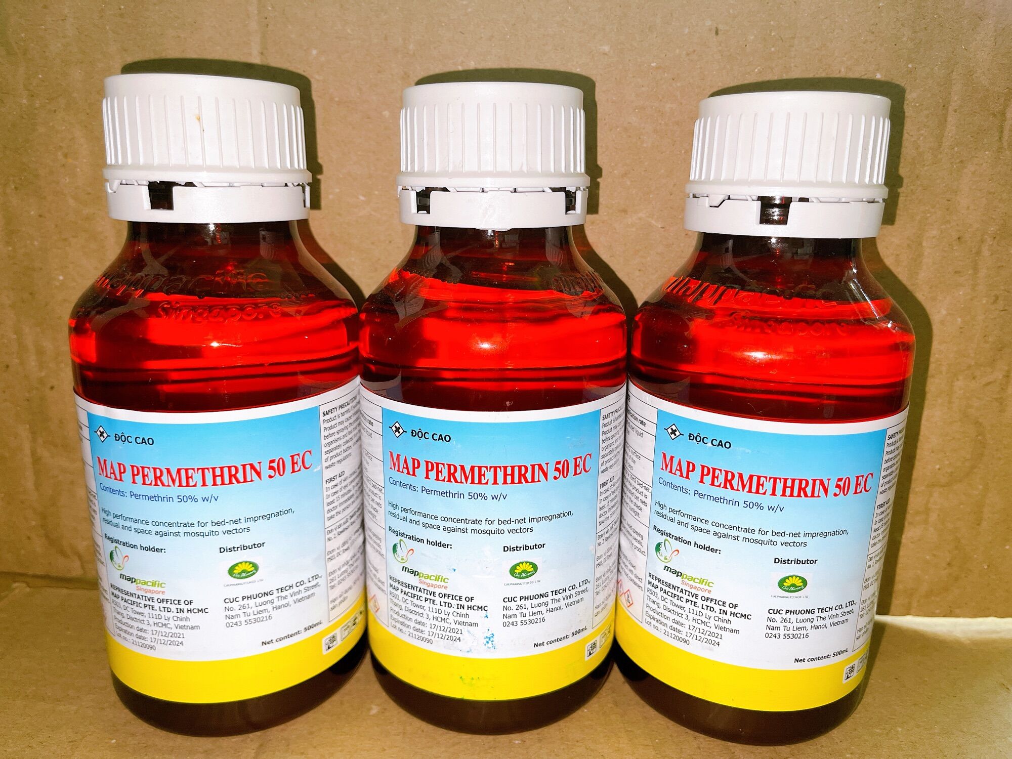 Thuốc diệt muỗi permethrin nhập khẩu Anh Quốc 500ml