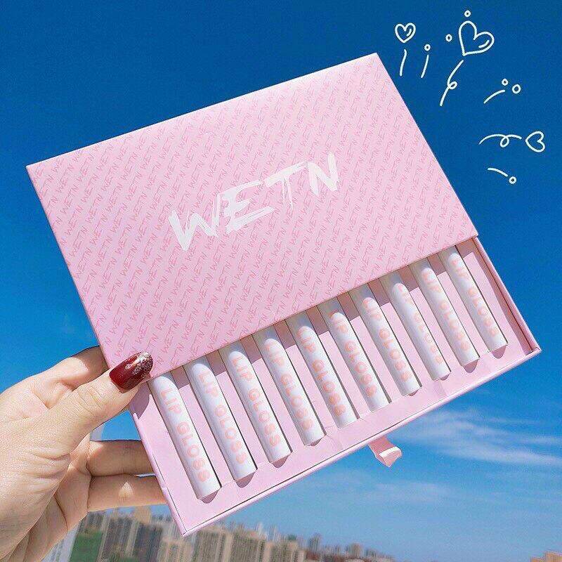 Set 10 cây son wetn lip gloss