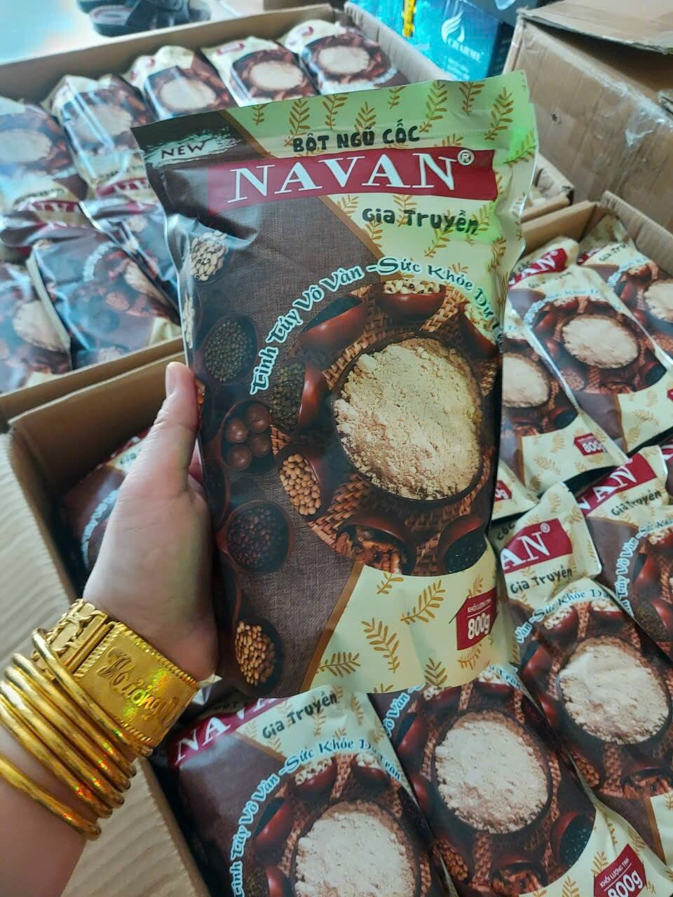 Ngũ cốc navan 9 vị túi 800g