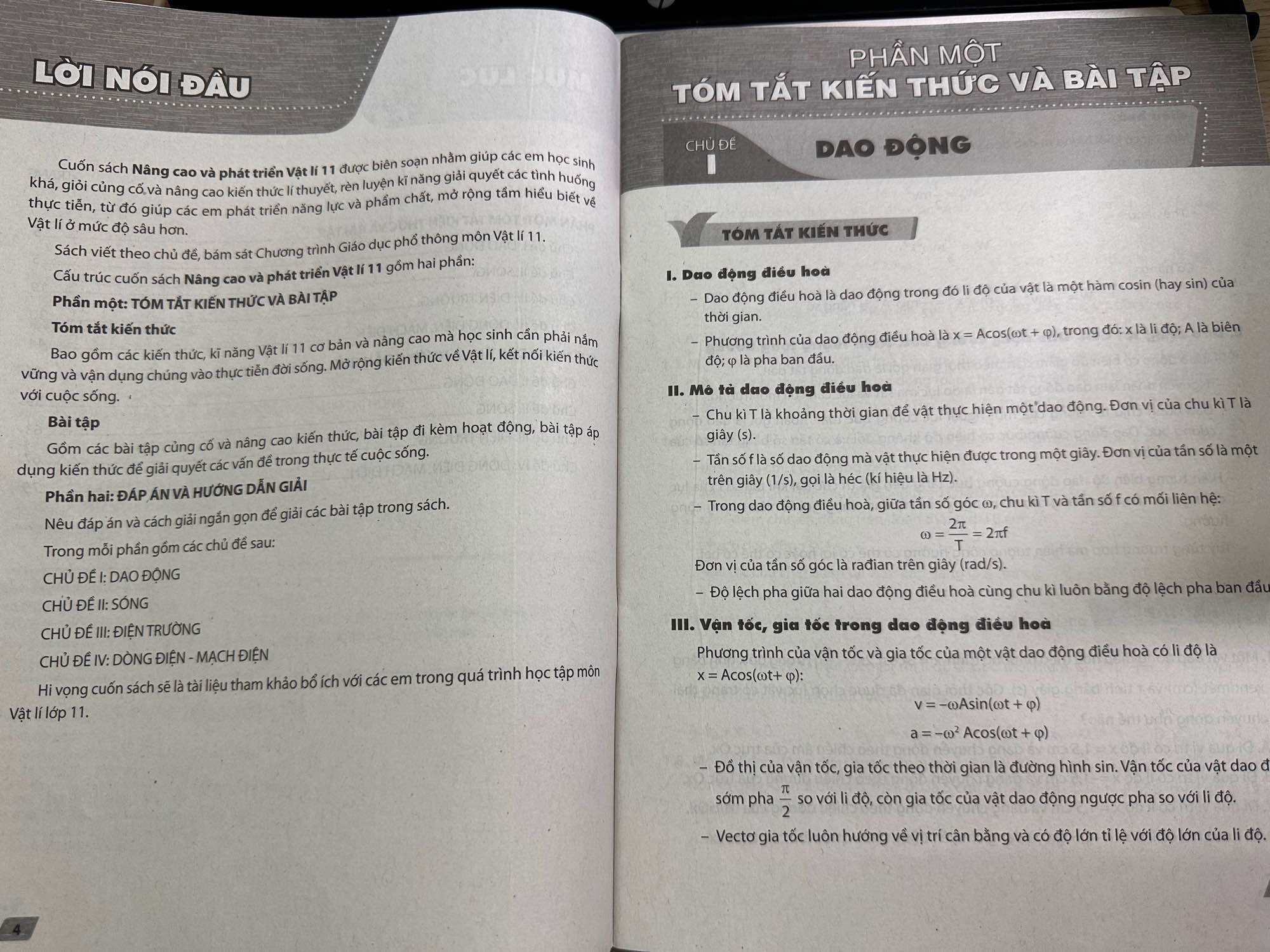 Nâng cao và phát triển Vật Lí 11