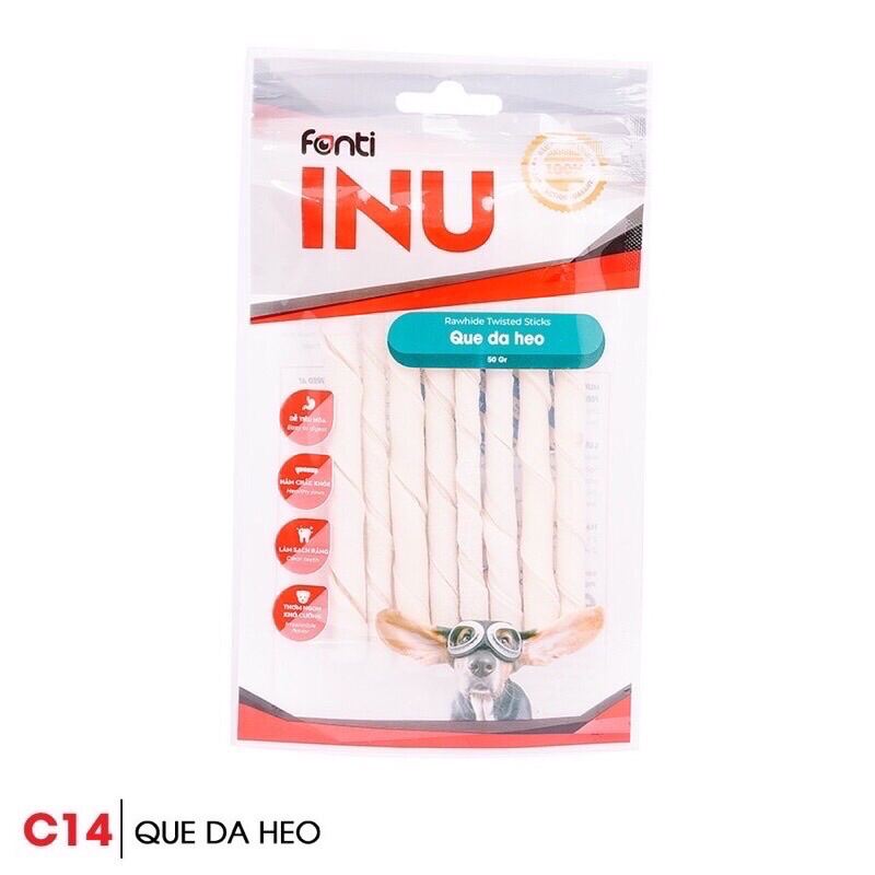 Que da heo gặm dành cho chó Fonti Inu