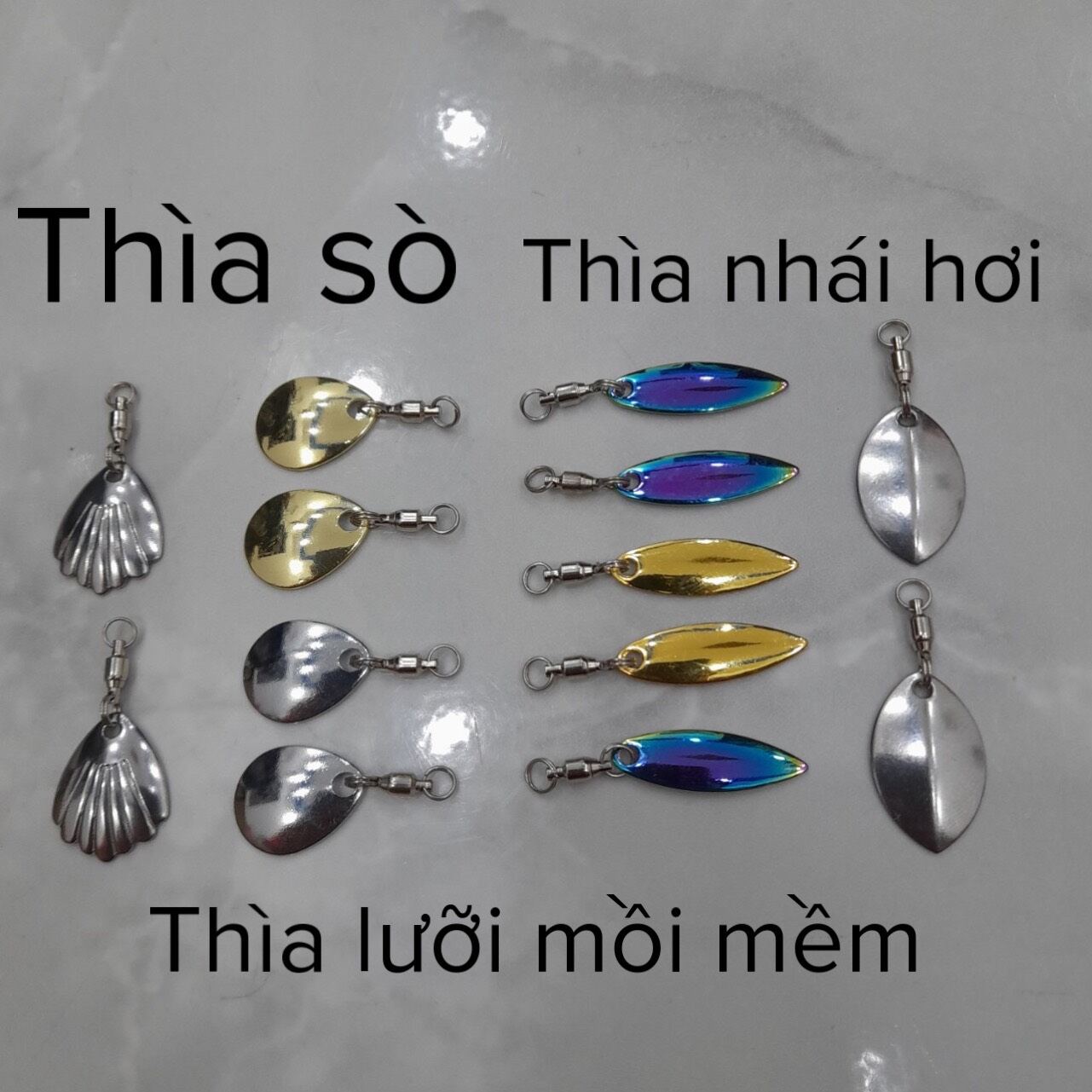 Thìa nhái hơi,thìa mồi mềm