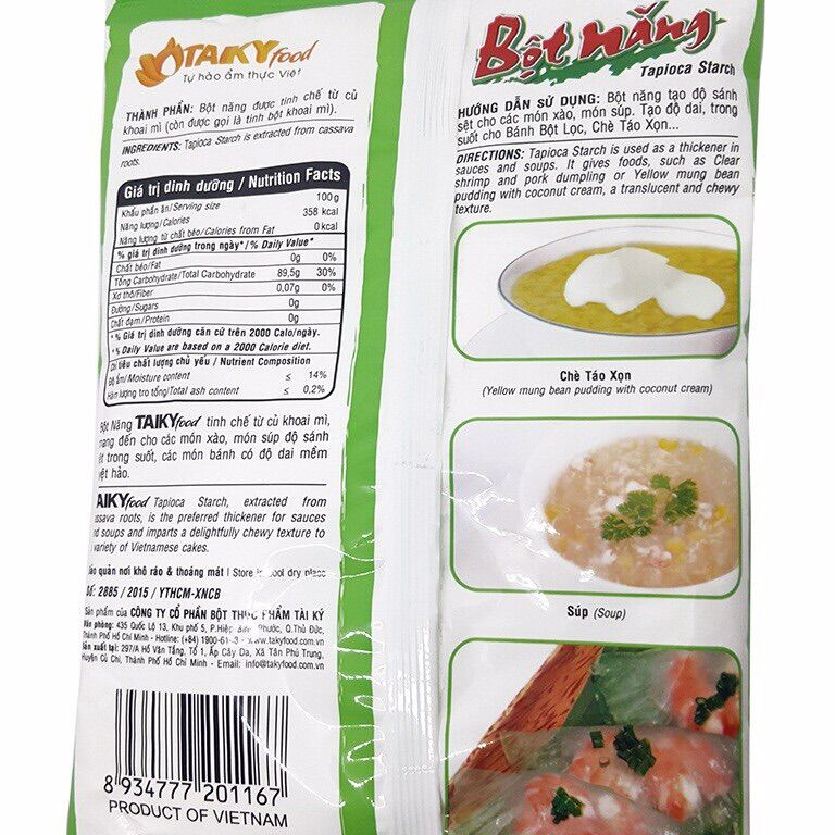 Bột Năng Tài Ký Gói 400g