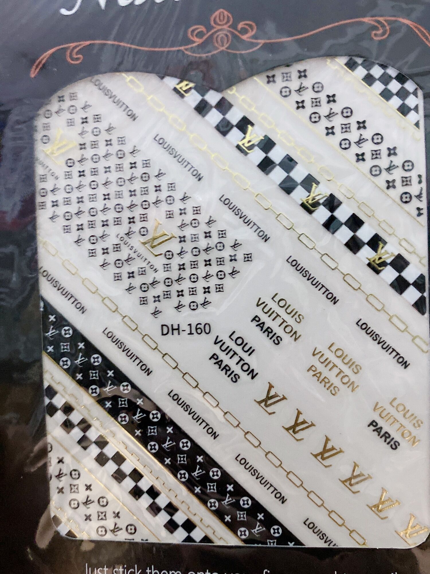 sticker dán móng