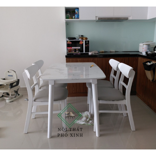 Bộ 4 ghế mango 45*45cm giả đá miễn phí ship 25km
