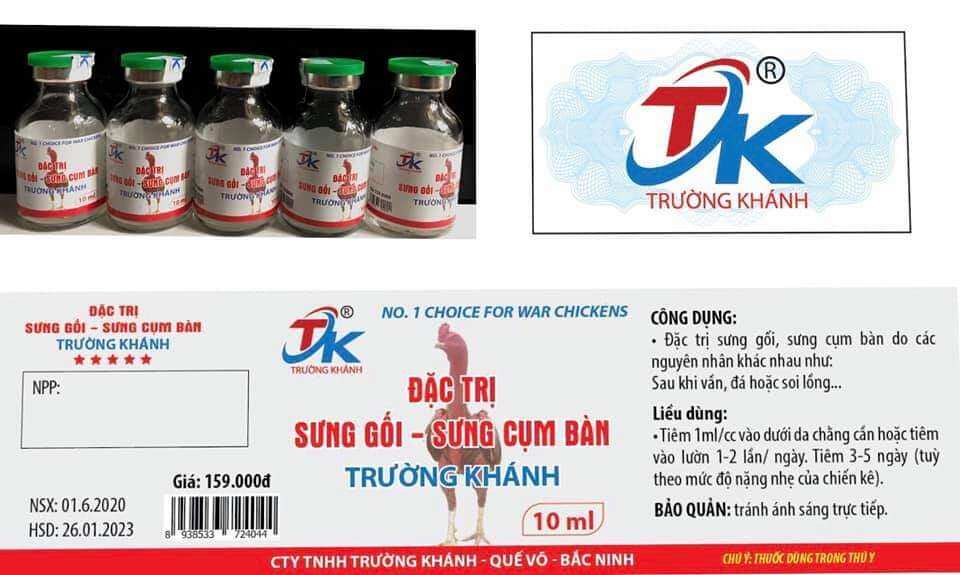 Sưng củ bàn trường khánh