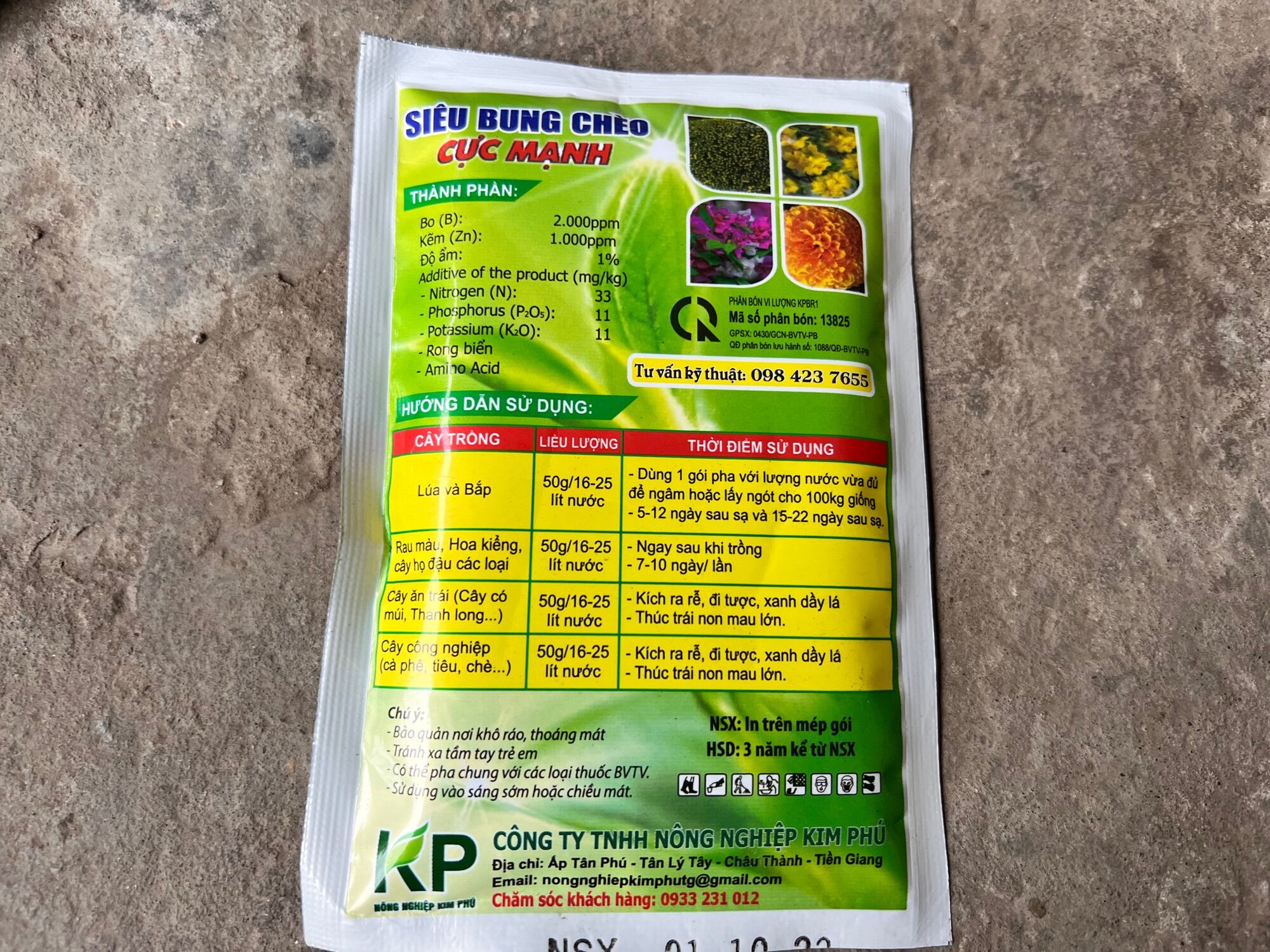 [Phân bón siêu bung chèo 50gr] bung chèo vọt đọt đẻ nhánh cực mạnh