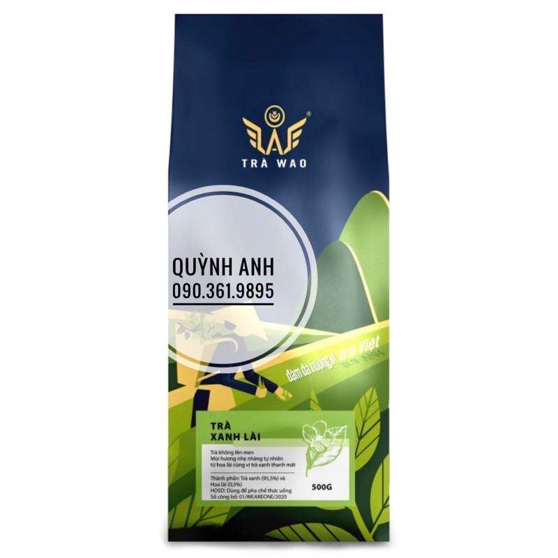 Trà xanh lài WAO 500gr