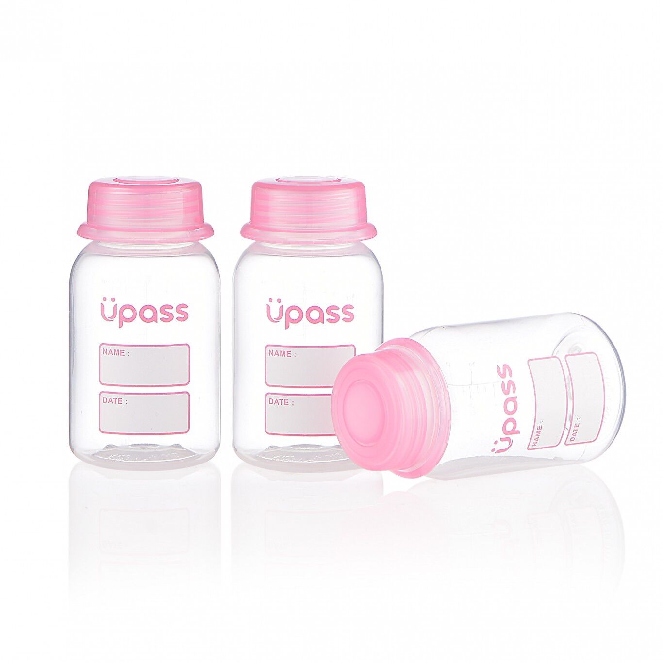 Bình trữ sữa 125ml (bộ 3 bình) Fatzbaby UP0101W