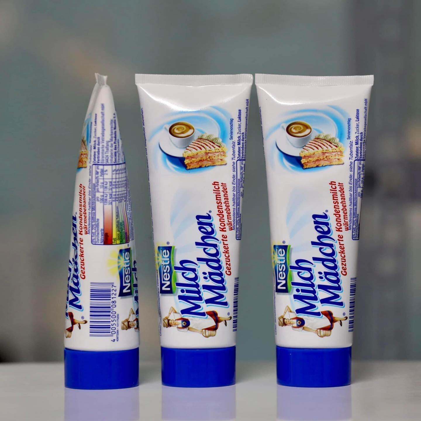 Sữa đặc có đường thương hiệu Nestle dạng tuýp