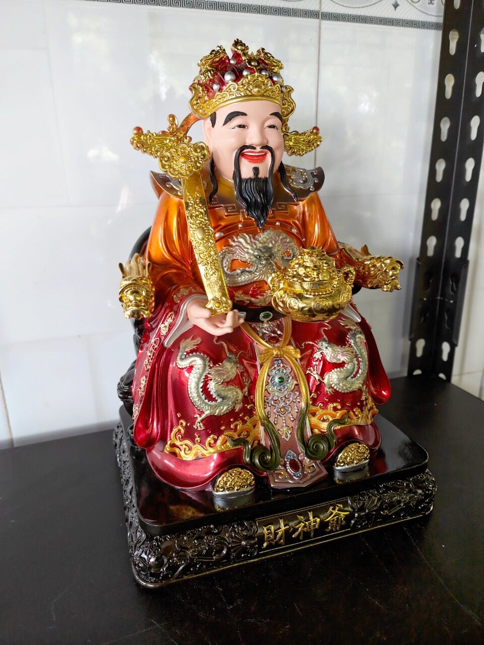 Tượng Thần Tiền cao 30cm
