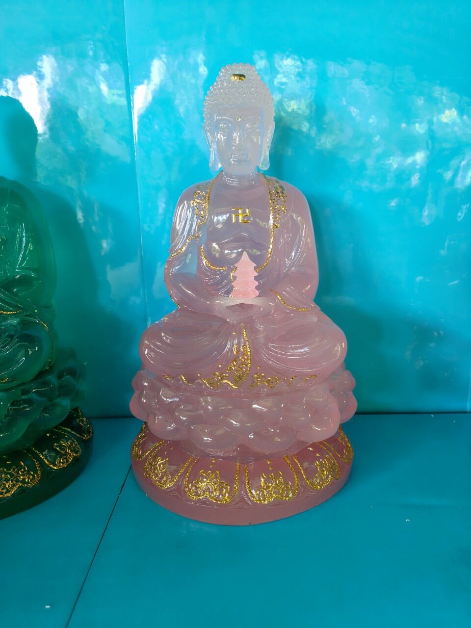 Tượng 7 Vị Dược Sư Lưu Ly cao 30cm