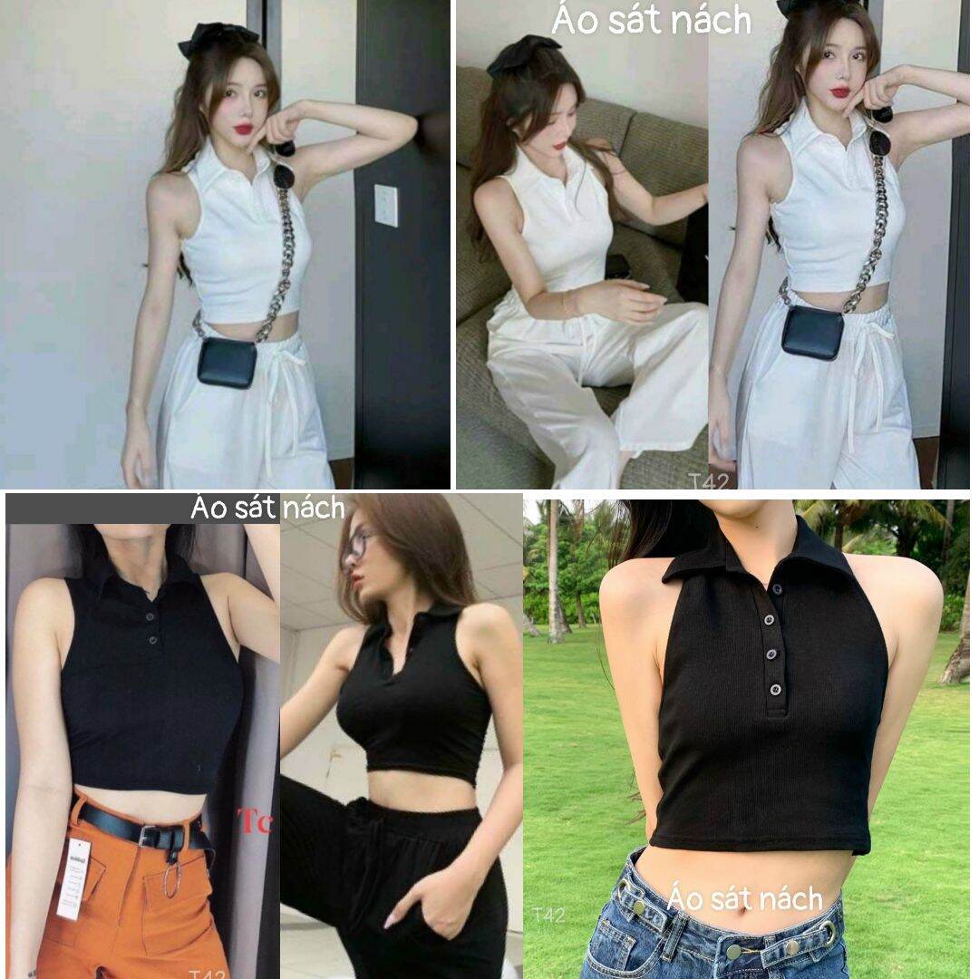 ÁO CỔ BẺ SÁT NÁCH