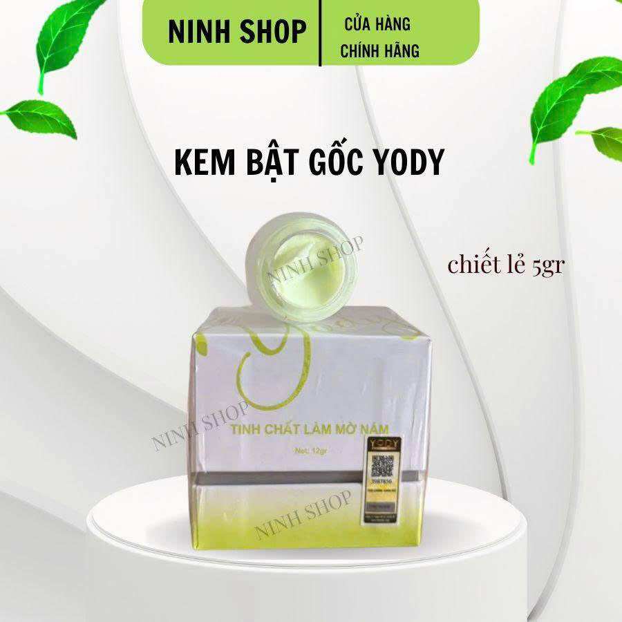 Kem bật gốc  nám yody phương anh chiết lẻ 4gr