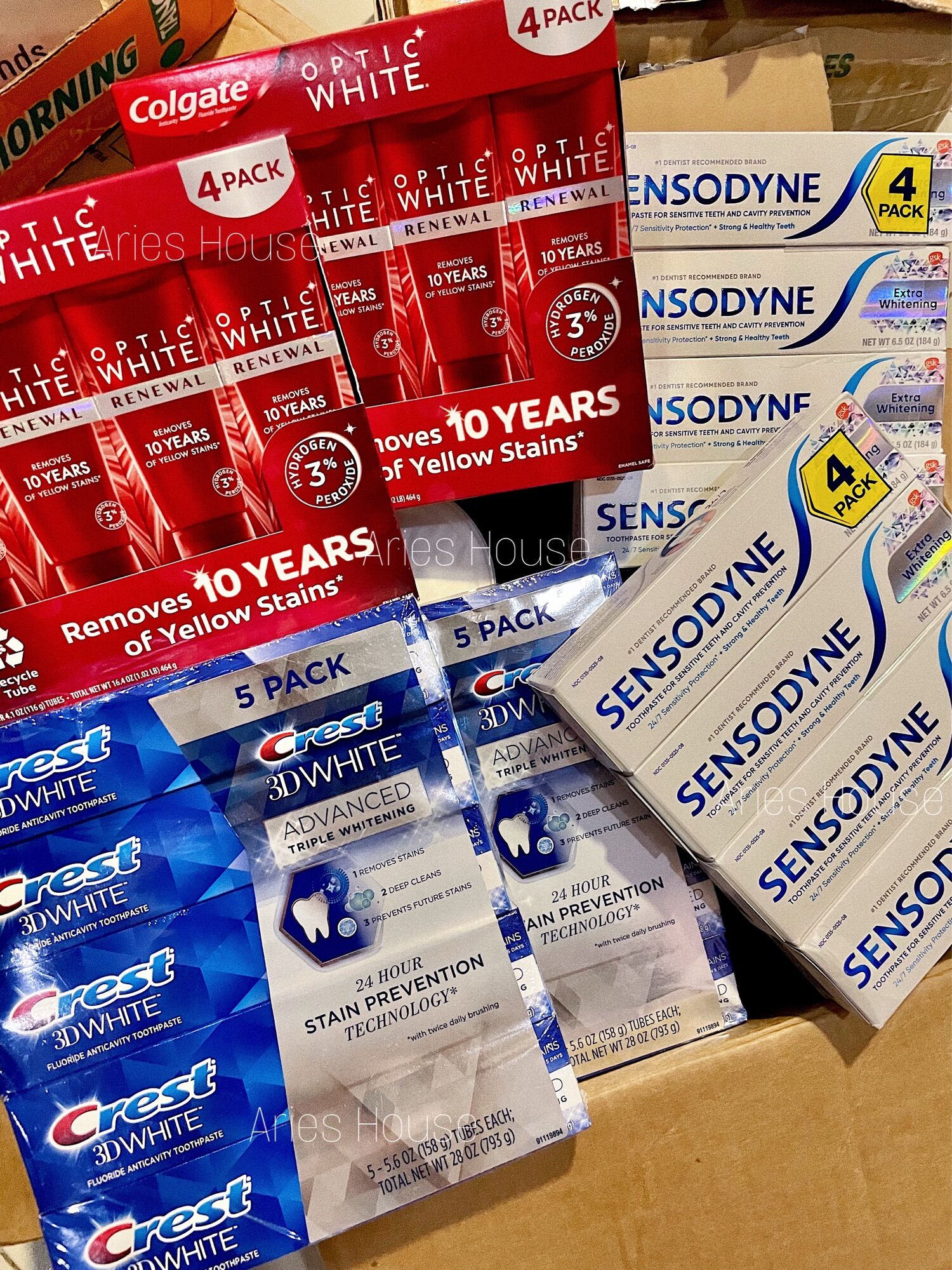 [Bill Costco] Kem đánh răng Sensodyne Extra Whitening 184g Mỹ [Date 05/23] [Ảnh thật]