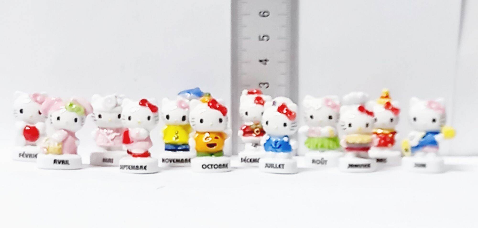 bộ  tượng  sứ  cao cấp 12 tháng  của kitty