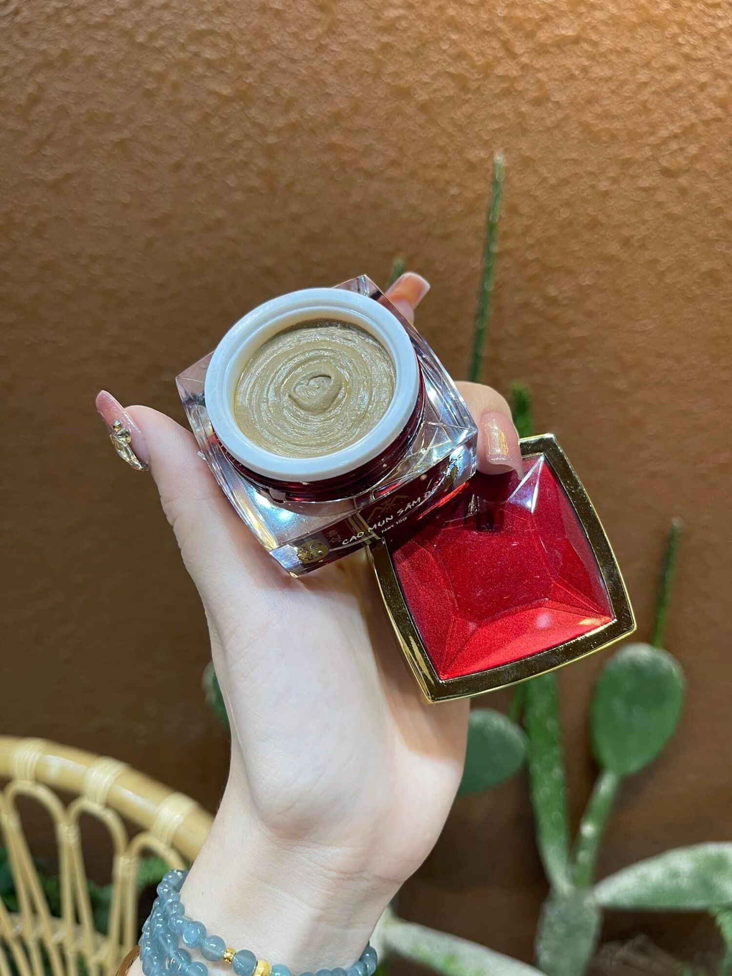 Cao Mụn Sâm Đỏ 36 Vị - Kem Sâm Mụn Đỏ Meea Organic