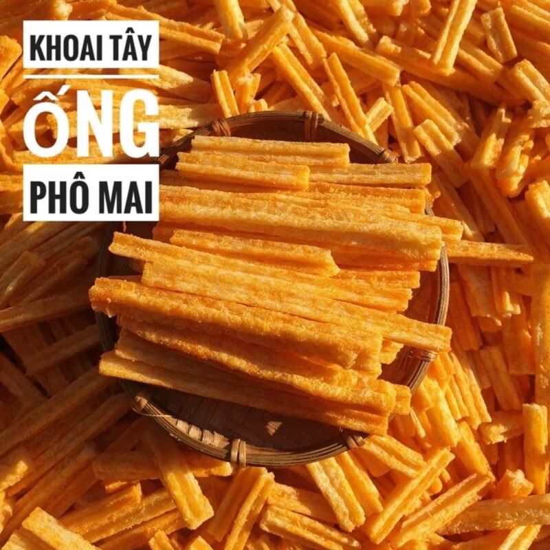 Khoai tây ống lắc phomai