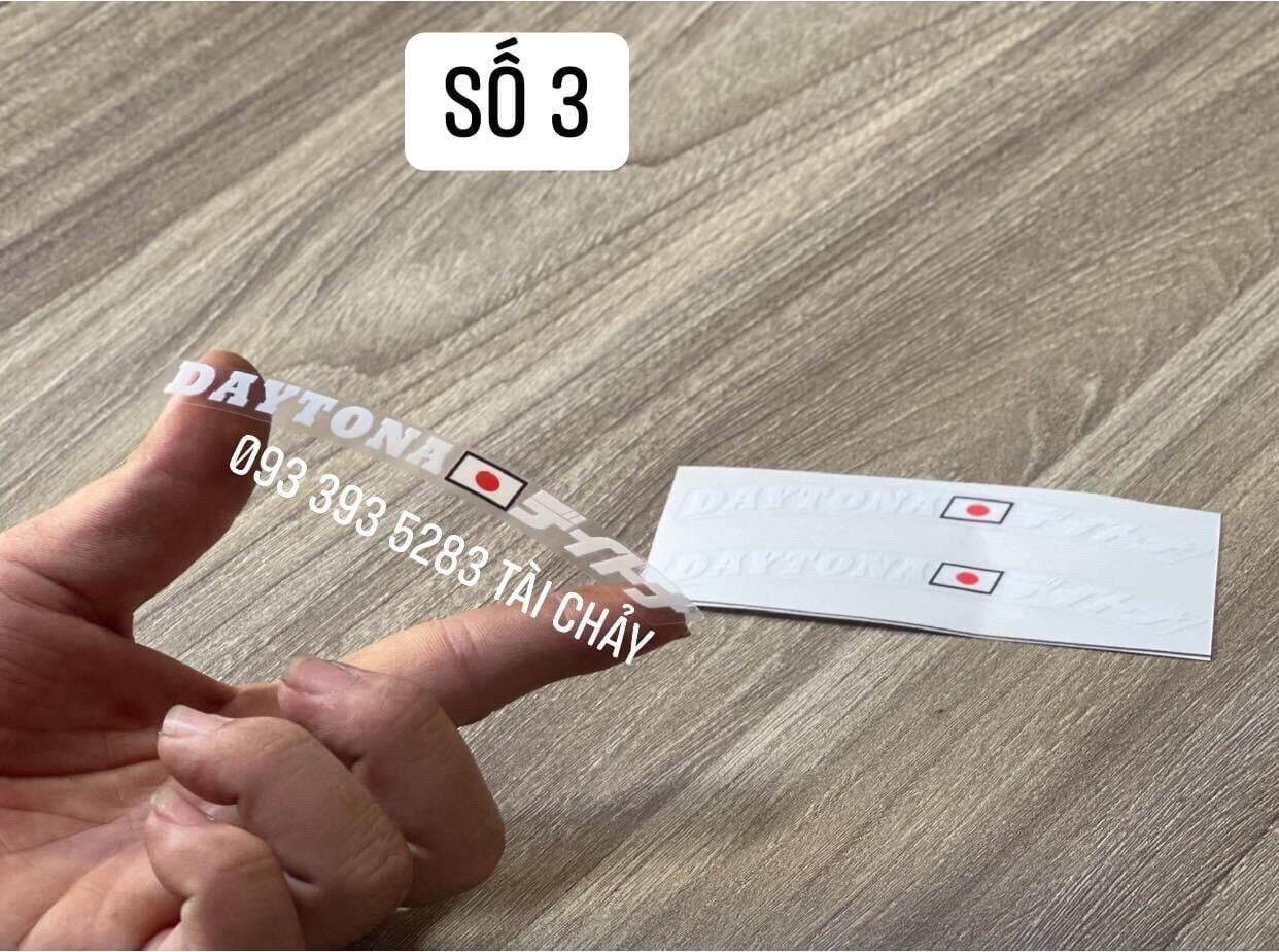 TEM DÁN NIỀNG ( VÀNH XE ) TRONG SUỐT 1 BỘ 4 MIẾNG