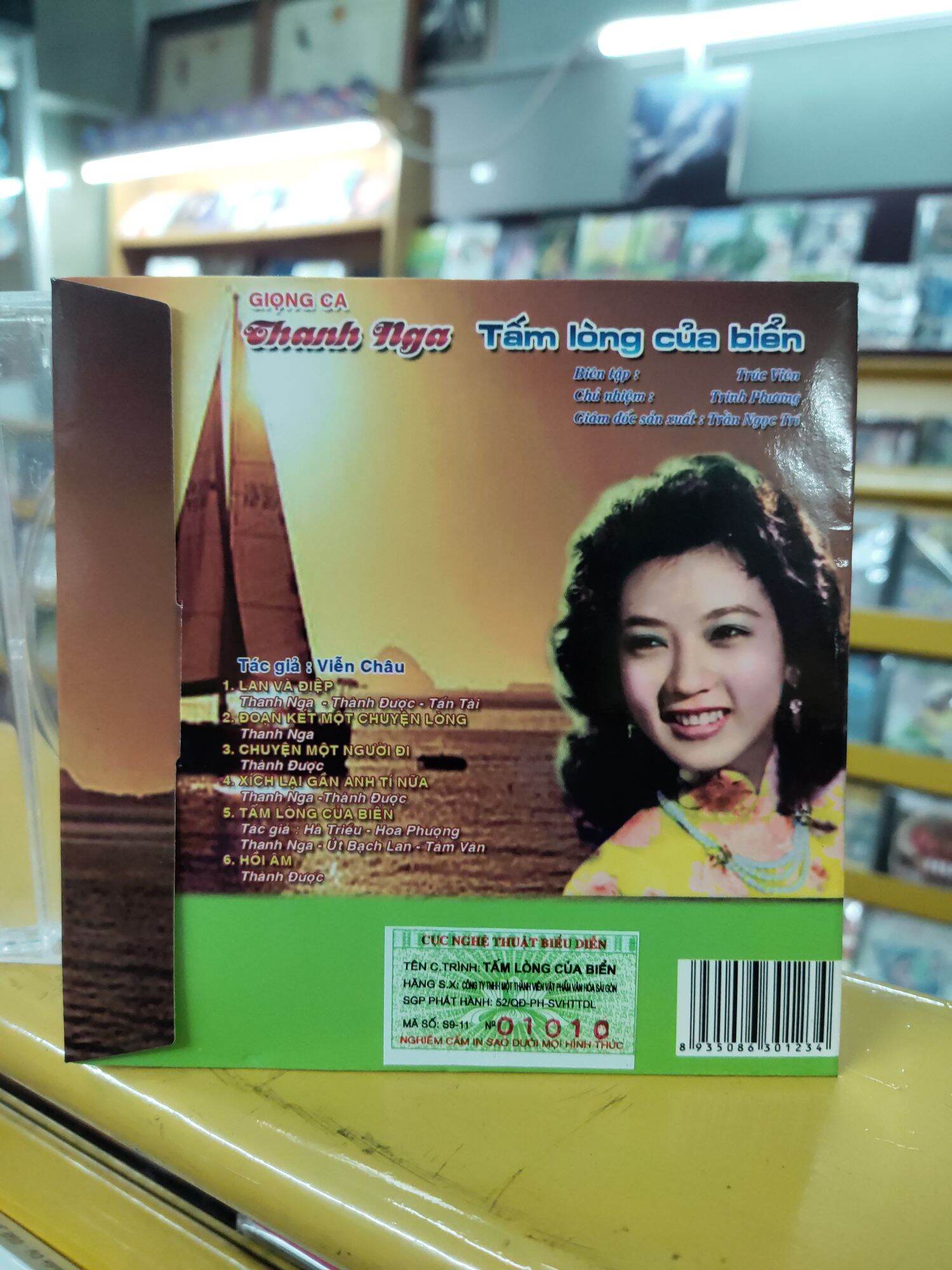 CD giọng ca Thanh Nga - Tấm lòng của biển