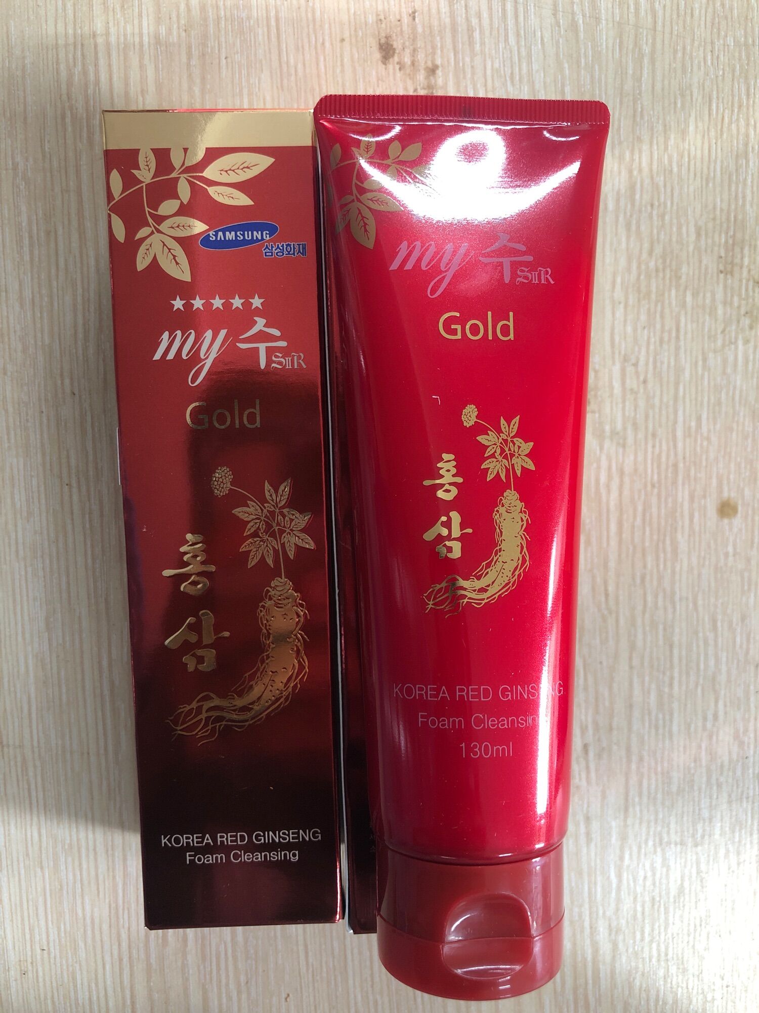 Sữa rửa mặt sáng da My Gold Hàn Quốc 130ml