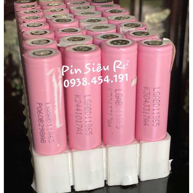 Combo 10 cell pin LG 18650