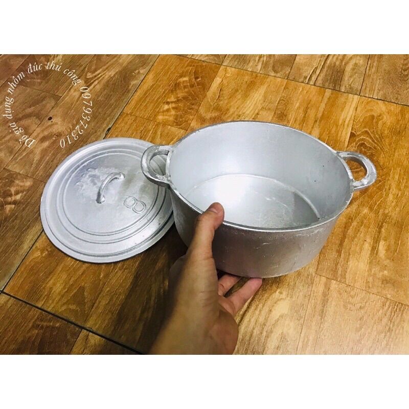 XOONG GANG ĐÚC LÀNG NGHỀ SỐ 8 ( ĐK 21CM )