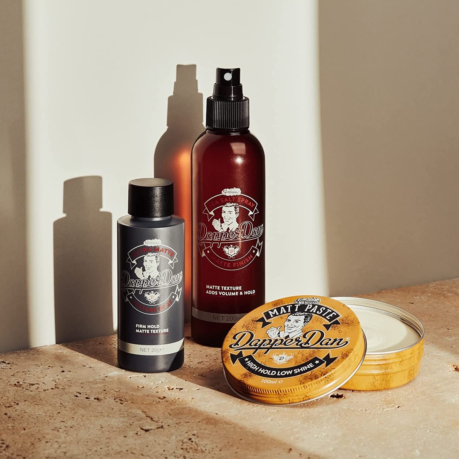 Xịt dưỡng tóc, tăng độ phồng tóc Dapper Dan Sea Salt Spray - 200ml