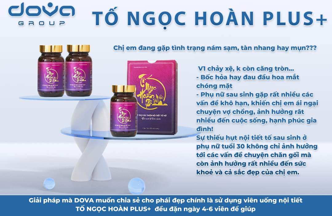 (Tặng 1 viên lại còn xuân) Tố ngọc hoàn plus hộp 60 viên
