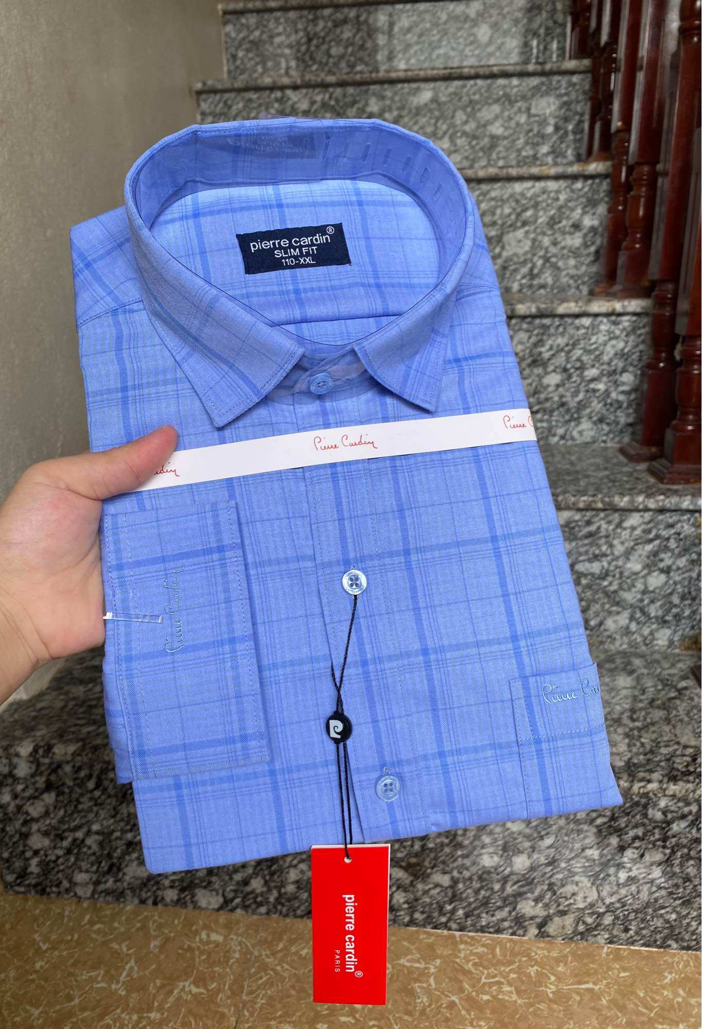 Sơ mi Pierre Cardin dài tay