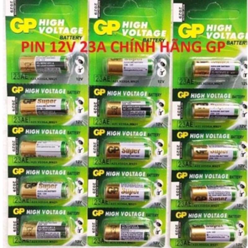 Pin Chuông Cửa GP Ốm(27A) - Mập(23AE)